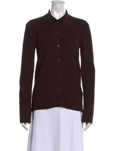 Pre-owned Frame Sweater In Brown