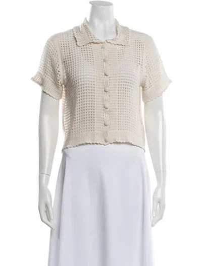 Pre-owned Frame Sweater W/ Tags In White