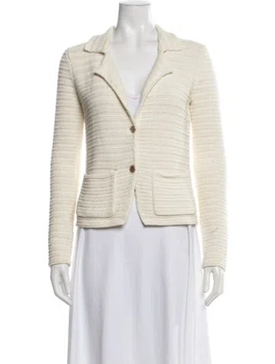 Pre-owned Frame Sweater In White