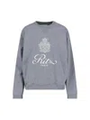 Frame Ritz Unisex Sweatshirt In Gray