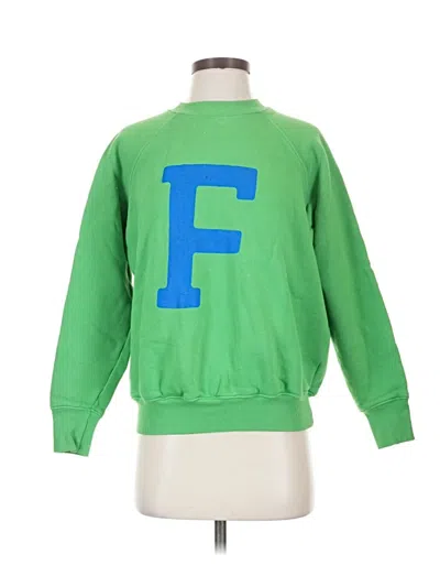 Pre-owned Frame Sweatshirt In Green