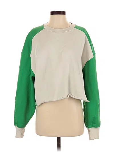 Pre-owned Frame Sweatshirt In Green