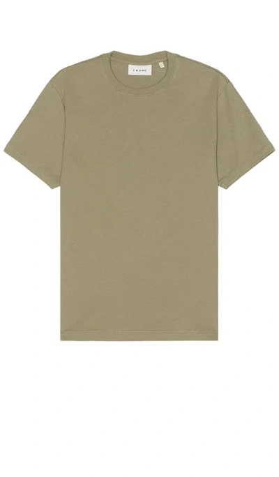 Frame Duo Fold Tee In Dry Sage