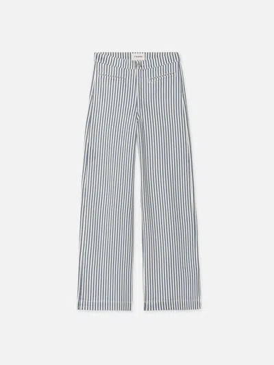 Frame Tailored Trouser In Blue