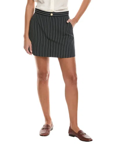 FRAME TAILORED WOOL-BLEND MINI SKIRT