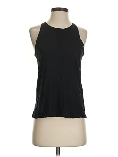 Pre-owned Frame Tank Top Black Halter Neckline Tops