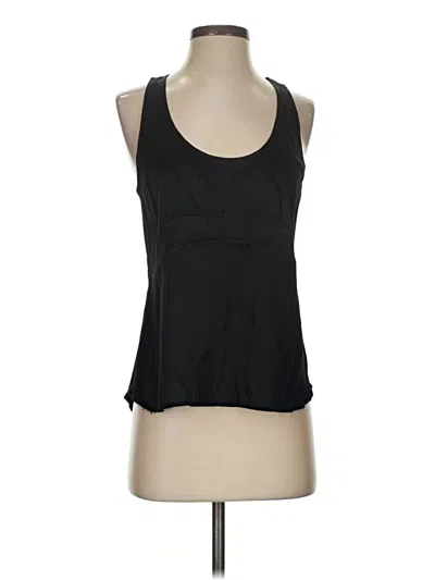 Pre-owned Frame Tank Top Black Halter Neckline Tops