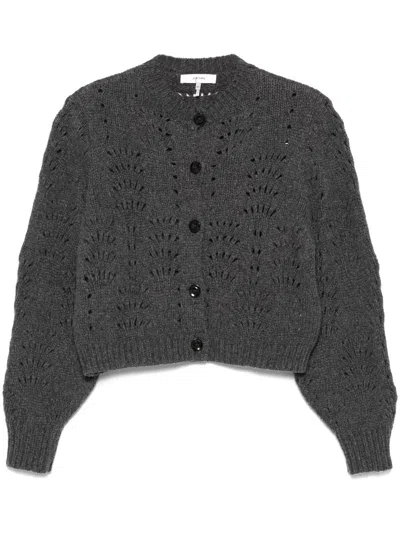 FRAME TEXTURED CARDIGAN - WOMEN'S - MERINO