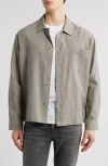 Frame Men's Cotton And Linen Casual Button-down Shirt In Beige Multi