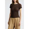 Frame Textured Mesh T-shirt