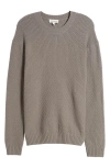Frame Men's Textured Wool-cashmere Sweater In Light Brown