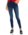 Frame The Alix High Rise Skinny Jeans In Flaunt In Flaunt