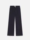 Frame Womens Destroyer Le Slim Palazzo Wide-leg Cotton-blend Jeans