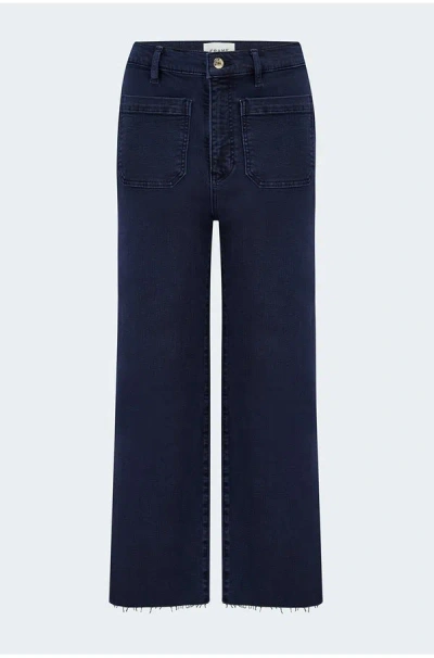 Frame The Anchor Pant In Navy In Blue