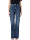 Frame The Arrow High-rise Flared Jeans
