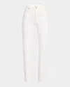 Frame The Arrow High Waist Relaxed Bootcut Jeans In Au Natural Clean
