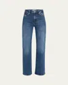 Frame The Arrow Bootcut Jeans In Rival