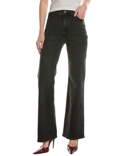 Frame The Collegiate Astral Wide Leg Jean In Black