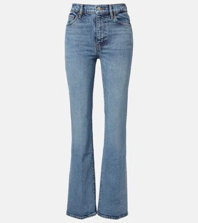 Frame The Arrow Flared Jeans In Blue