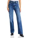 Frame The Arrow High Waist Relaxed Bootcut Jeans In Rival