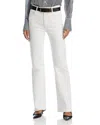 Frame The Arrow High Waist Relaxed Bootcut Jeans In Au Natural Clean
