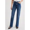 Frame The Arrow High Waist Relaxed Bootcut Jeans In Rival