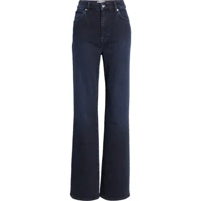 Frame The Arrow High Waist Relaxed Bootcut Jeans In Untold