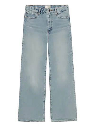 Frame Stretch-cotton Jeans In Blue