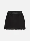 Frame The Atelier Vignette Skirt In Black