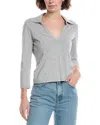 Frame The Baby Polo In Gray