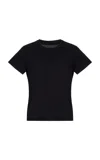 Frame The Baby Tee In Black