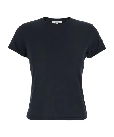 Frame The Baby Tee In Black