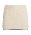 Frame The Bauble Mini Skirt In White