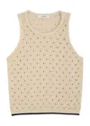 Frame The Bauble Open-knit Tank
