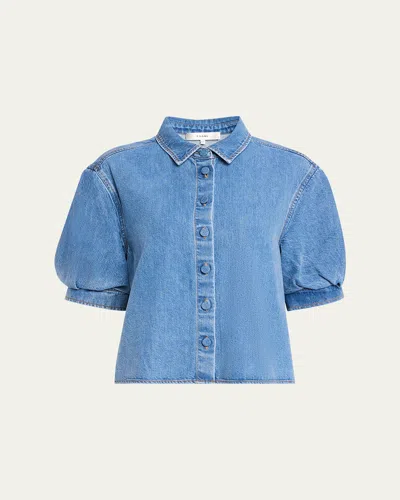 FRAME THE BILLOW-SLEEVE SHIRT