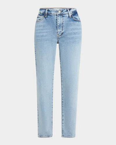 Frame The Borrowed Ankle Jeans In Ricochet