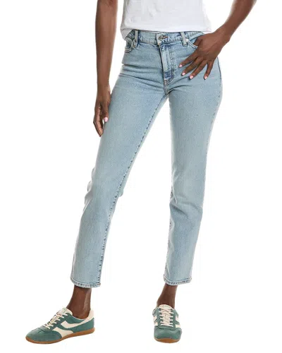 Frame The Borrowed Famous Straight Leg Jean In Blue