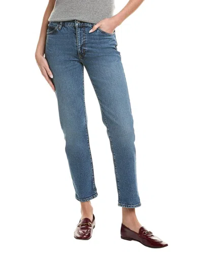 Frame The Borrowed Famous Straight Leg Jean In Blue