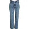 Frame The Borrowed Mid Rise Boyfriend Jeans