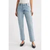 Frame The Borrowed Mid Rise Boyfriend Jeans In Dolly