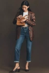 Frame The Borrowed Mid-rise Relaxed Straight-leg Jeans In Blue