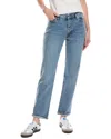 Frame The Borrowed Ricochet Straight Leg Jean In Blue