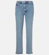 Frame The Borrowed Ricochet Straight Leg Jean In Blue