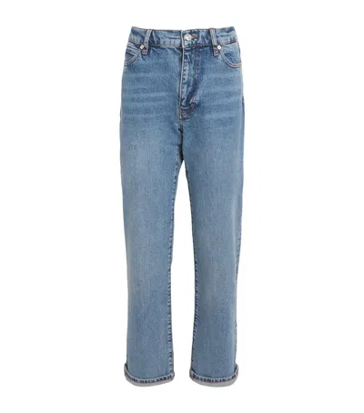 Frame The Borrowed Straight Jeans In Blue
