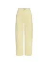 Frame The Bow Cargo Pants In Yellow