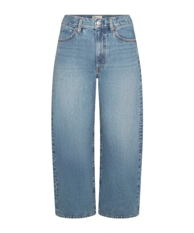 Frame The Bow Crop Jeans In Blue