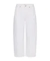 Frame The Bow Jeans In White
