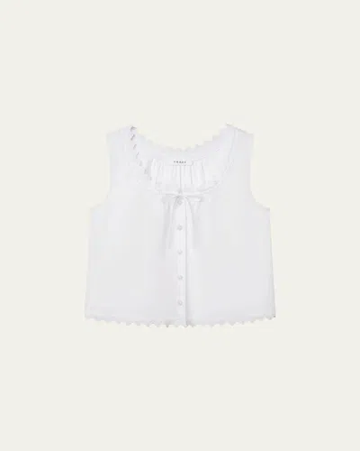 Frame The Bow Jeans In White