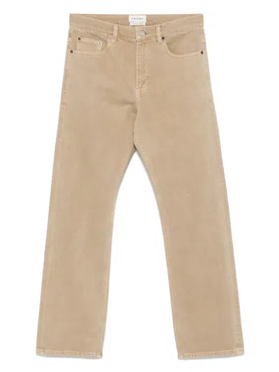 Frame The Boxy Jeans In Neutrals