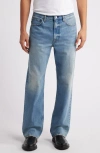Frame Clean Straight Leg Jeans In Abbey